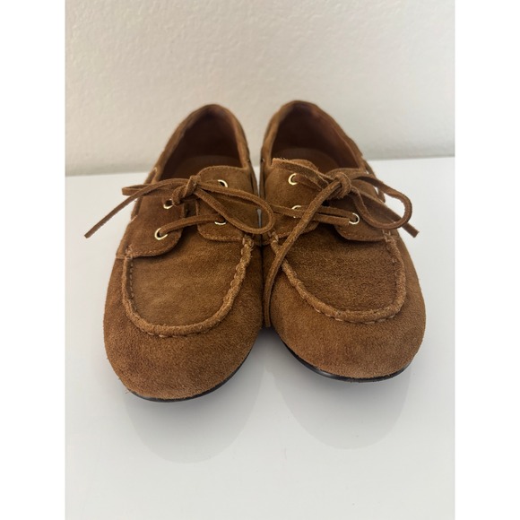 Madewell The Jamie Boat Shoe Dried Acorn Loafers NX055 Size 8.5 - Picture 2 of 10